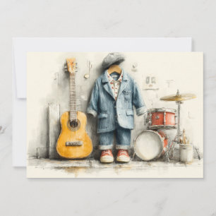 Invitation Little Maestro 1er anniversaire