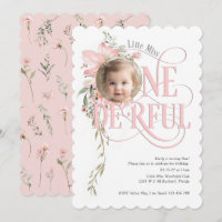 Little Miss Onederland 1er anniversaire Fleur sauv