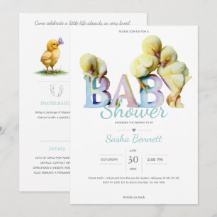 Invitation Little Peep & Co. Baby Shower