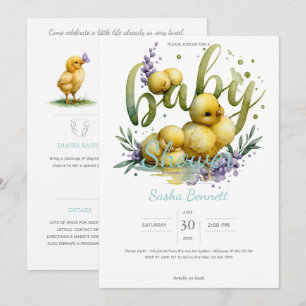 Invitation Little Peep & Co. Baby Shower