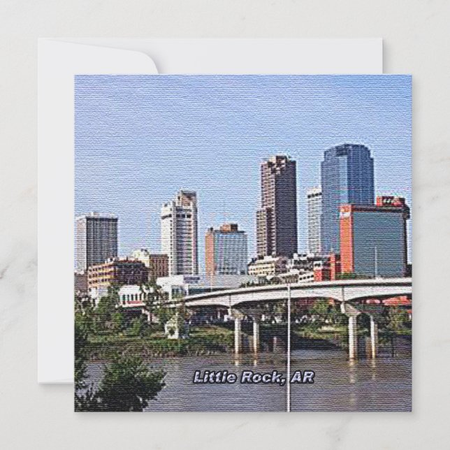 Invitation Little Rock, Arkansas (Devant)