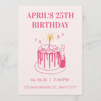 Invitation Little Star Turns 1 – Editable First Birthday Invi