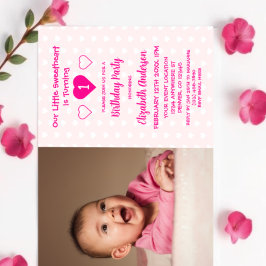 Invitation Little Sweethee 1er anniversaire
