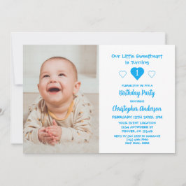 Invitation Little Sweethee 1er anniversaire