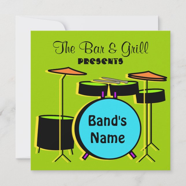 Invitation Live Music (Devant)