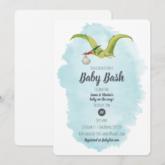 Invitation Livraison Ptérodactyle