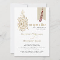 Livre d'histoire un à un Mariage de conte de fées
