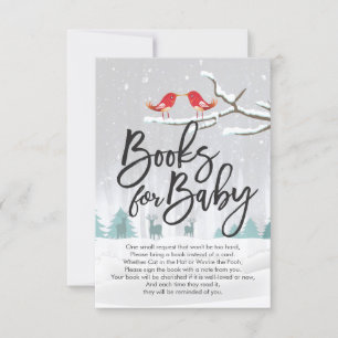 Invitation Livres baby showers pour bébé / Apporter un livre 