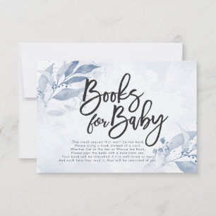 Invitation Livres baby showers pour bébé / Apporter un livre 