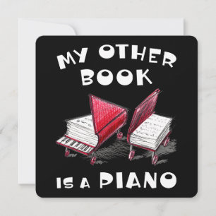 Invitation Livres Créatifs À Main Sur Roues Et Piano