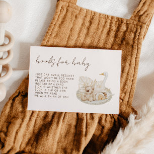 Invitation Livres de livres pour bébé Sexe douche neutre