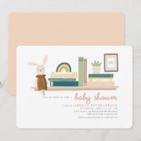 Livres en rose et en menthe pour le Baby shower