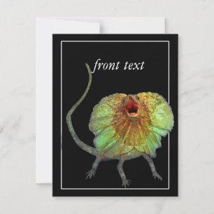 Invitation Lizard hurle