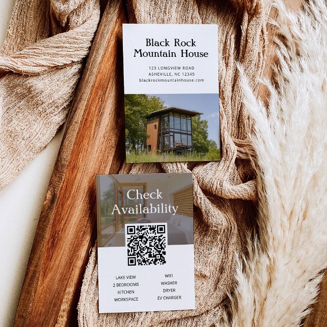 Invitation Location de vacances, propriété Business Promo Car (Créateur téléchargé)