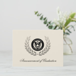 Invitation Logo Annonces de diplômes scolaires ou collégiaux