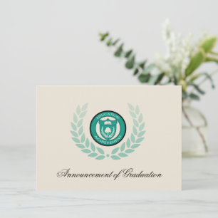 Invitation Logo Annonces de diplômes scolaires ou collégiaux