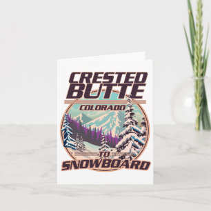 Invitation logo Crested Butte Colorado Snowboard