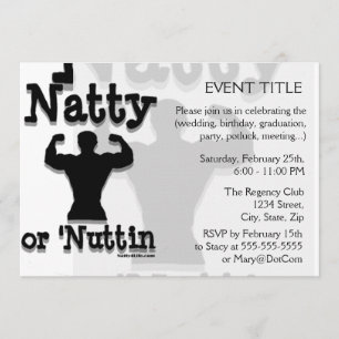 Invitation Logo de Natty ou Nuttin
