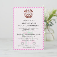 Logo du tournoi de la ligue des dames de golf club