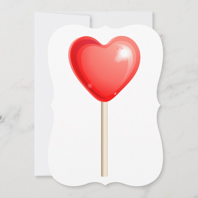 Invitation lollipop (Devant)