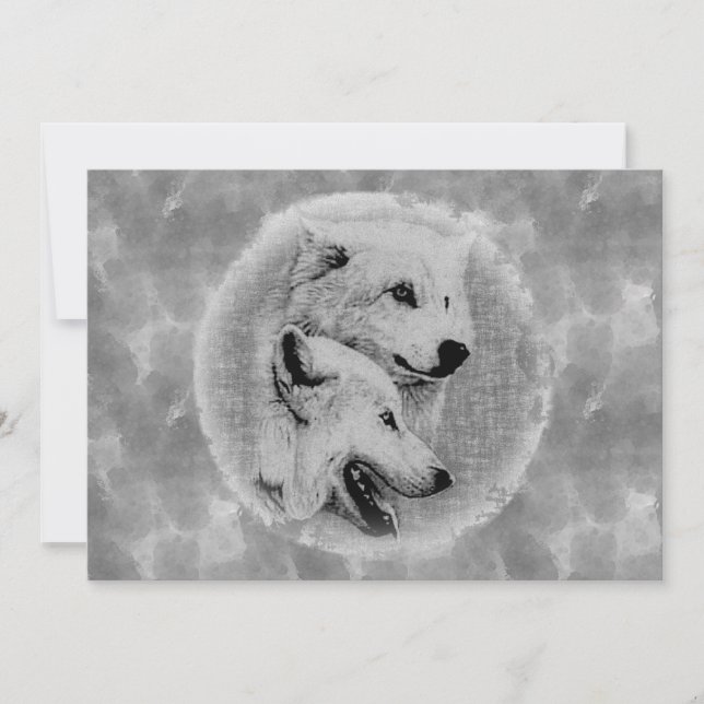 Invitation Loups (Devant)