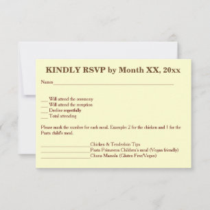 Invitation Love Hearts & Red Rose Wedding RSVP Menu Invitatio