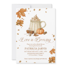Love Is Brewing Fall Bridal Shower QR Code