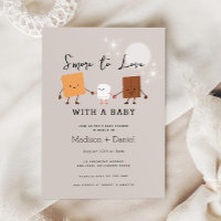 Love to Love Baby shower de feu de camp