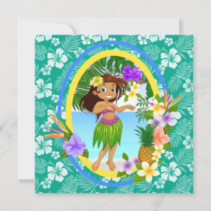 Invitation Luau / Fête de mariage de plage