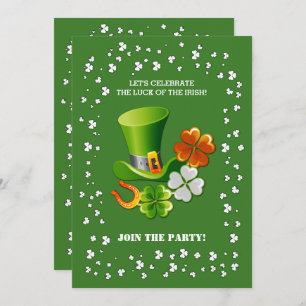 Invitation Lucky Charms St. Patrick's Day Party