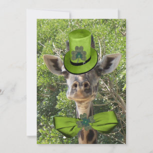 Invitation Lucky Giraffe