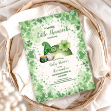 Lucky Little Shamrock Baby shower