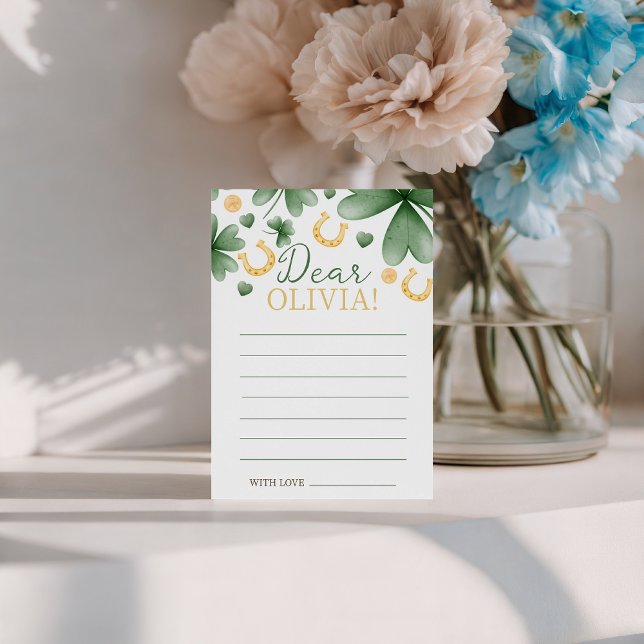 Invitation Lucky One Birthday Time Capsule Card (Créateur téléchargé)