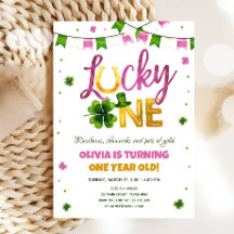 Lucky One St. Patrick's Day Fille premier annivers
