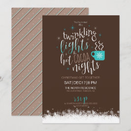 Invitation Lumières à allumer Hot Cocaca Nights ID593