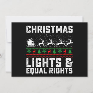 Invitation Lumières De Noël Et Égalité Des Droits Féministes