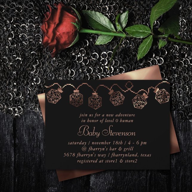 Invitation Luminateurs RPG | Jeu de plateau Imaginaire en cui (Créateur téléchargé)