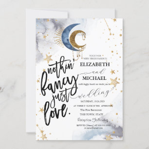 Invitation Lune Céleste, Noces Stellaires