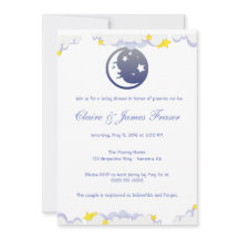 Lune, étoiles et nuages Baby shower