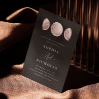 Lune Noire Rose Vive. Mariage mystique céleste