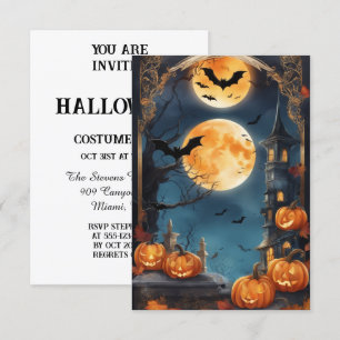 Invitation Lure lunaire : Personnaliser de votre Halloween en