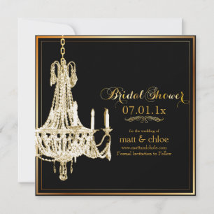 Invitation Lustre PixDezines/douche nuptiale/arrière - plan d