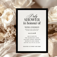 Luxe classique | BABY SHOWER d'orthographe BRITANN