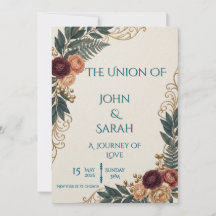 invitation luxueuse et silencieuse