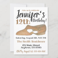 Lyrical Modern Dance Chaussure Anniversaire Party
