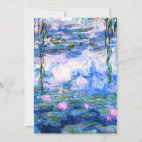 Lys d'eau rose Monet 