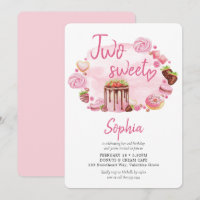 Macaron à deux beignets sucrés au 2e anniversaire