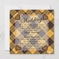 Macleod de Lewis et Ramsay Scottish tartan - Plaid