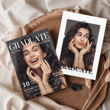 Magazine Journal Graduation Party Photo