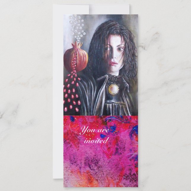 Invitation MAGDALEN Gem rouge (Devant)